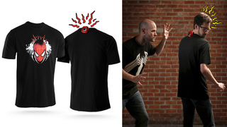 This Motion-Sensing Tingling Spidey-Sense Tee Has Got Your Back
